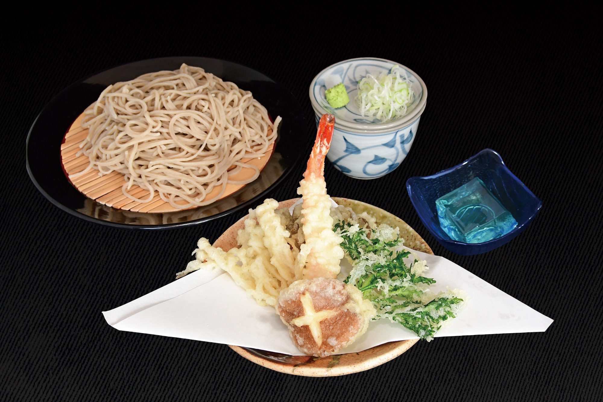 秋彩天ざる(青りんごゼリー)
