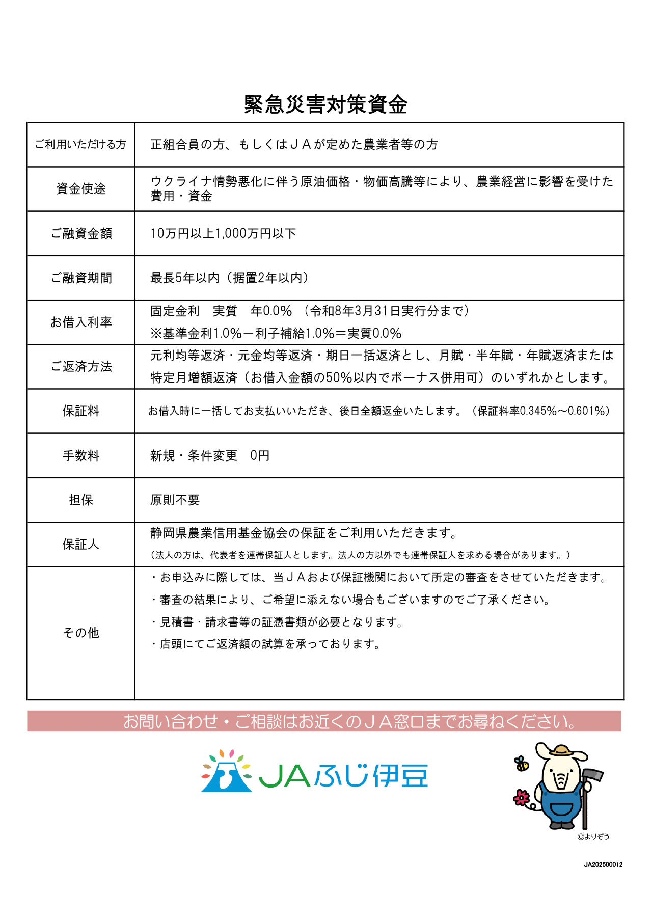 農業資金_緊急災害対策資金2